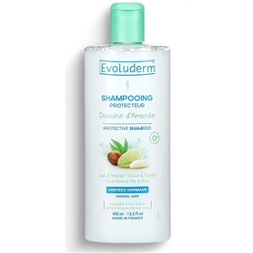 شامپو شیر بادام موهای نرمال اولودرم Evoluderm Douceur dAmande حجم 400 میلی لیتر