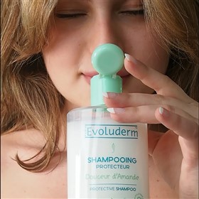 شامپو شیر بادام موهای نرمال اولودرم Evoluderm Douceur dAmande حجم 400 میلی لیتر