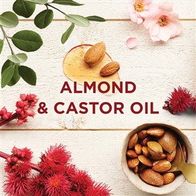 شامپو استحکام بخش روغن کرچک و بادام گارنیه اولترا دوکس Garnier Castor Oil Almond حجم 400 میلی لیتر