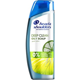 شامپو ضد شوره پوست سر چرب هد اند شولدرز Deep Clean Oily Scalp حجم 400 میلی لیتر