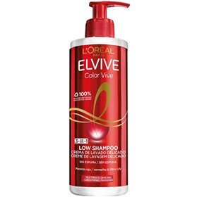 شامپو کرمی مراقبت از موهای رنگ شده لورال Color Vive Low Shampoo حجم 400 میلی لیتر
