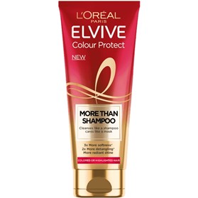 شامپو ماسک موهای رنگ شده لورال LOreal More Than Shampoo حجم 200 میلی لیتر