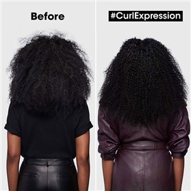 شامپو ژلی حرفه ای مراقبت موهای فر لورال سری اکسپرت LOreal Curl Expression حجم 300 میلی لیتر