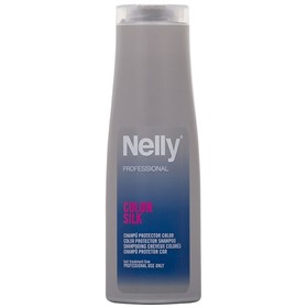 شامپو موهای رنگ شده نلی پروفشنال Nelly Professional Color Silk حجم 400 میلی لیتر