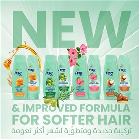 شامپو ترمیم کننده روغن آرگان و شی باتر پرت پلاس Pert Intense Repair حجم 400 میلی لیتر