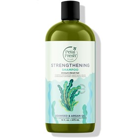 شامپو استحکام بخش جلبک دریایی و روغن آرگان پتال فرش Seaweed Argan حجم 475 میلی لیتر