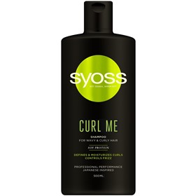 شامپو موهای فر و مجعد سایوس کرل می سری جدید Syoss Curl Me حجم 500 میلی لیتر