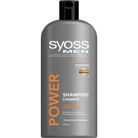 شامپو تقویت کننده موی آقایان سایوس پاور Syoss Power حجم 500 میلی لیتر