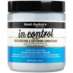 نرم کننده و حالت دهنده موهای فر آنت جکی Aunt Jackies In Control وزن 426 گرم