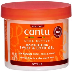 ژل حالت دهنده موهای فر کانتو Cantu Moisturizing Twist Lock وزن 370 گرم