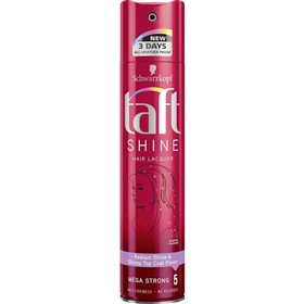 اسپری حالت دهنده و درخشان کننده موی تافت Taft Shine حجم 250 میلی لیتر