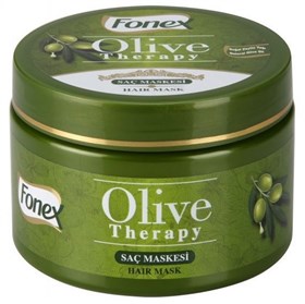 ماسک مو فونکس حاوی روغن زیتون 300 میل Fonex Olive Therapy Hair Mask