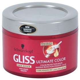 ماسک ترمیم کننده موهای رنگ شده گلیس Gliss Color Protect حجم 200 میلی لیتر