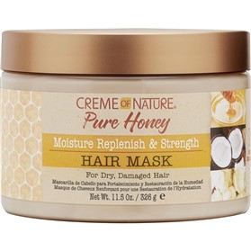 ماسک موی آبرسان و استحکام بخش کرم آو نیچر Creme of Nature Pure Honey وزن 326 گرم