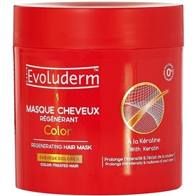 ماسک ترمیم کننده موهای رنگ شده اولودرم Evoluderm Regenerant Color حجم 500 میلی لیتر