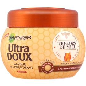 ماسک مغذی موی گارنیه حاوی عسل Garnier Ultra Doux Honey حجم 300 میلی لیتر