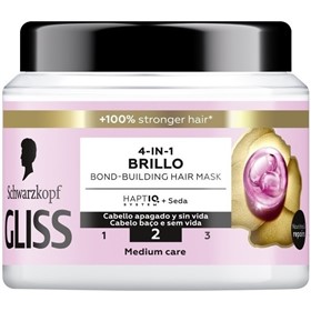 ماسک موی درخشان کننده گلیس Gliss Brillo حجم 400 میلی لیتر