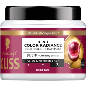 ماسک موهای رنگ شده گلیس Gliss Color Radiance حجم 400 میلی لیتر