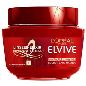ماسک موهای رنگ شده لورال کالر پروتکت LOreal Elvive Color Protect حجم 300 میلی لیتر