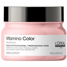 ماسک حرفه ای مراقبت از موهای رنگ شده لورال سری اکسپرت Loreal Vitamino Color حجم 250 میلی لیتر