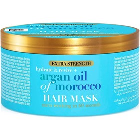 ماسک موی آبرسان و ترمیم کننده آرگان مراکشی او جی ایکس Ogx Extra Strength حجم 300 میلی لیتر