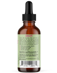 روغن استحکام بخش مو و پوست سر میل Mielle Rosemary Mint حجم 59 میلی لیتر