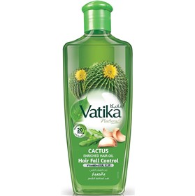 روغن تقویت کننده موی کاکتوس واتیکا Vatika Cactus Hair Fall حجم 300 میلی لیتر