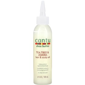 روغن مو و پوست سر درخت چای و جوجوبای کانتو Cantu Tea Tree Jojoba حجم 180 میلی لیتر