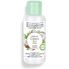 روغن نارگیل ارگانیک مراقبت پوست و موی اولودرم Evoluderm Coco Bio حجم 100 میلی لیتر