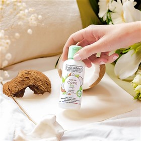 روغن نارگیل ارگانیک مراقبت پوست و موی اولودرم Evoluderm Coco Bio حجم 100 میلی لیتر