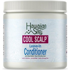کرم آبرسان و تسکین دهنده مو و پوست سر هاوایین سیلکی Hawaiian Silky Cool Scalp وزن 454 گرم