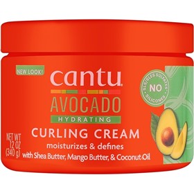 کرم فر کننده موی آووکادوی کانتو Cantu Hydrating Curling Cream وزن 340 گرم