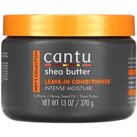 کرم ترمیم کننده و آبرسان موهای فر آقایان کانتو Cantu Leave-In Conditioner وزن 370 گرم