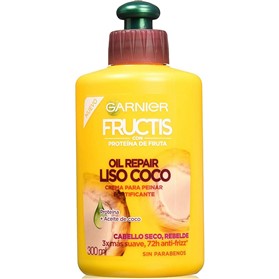 کرم صاف کننده موی گارنیه Garnier Fructis Liso Coco حجم 300 میلی لیتر