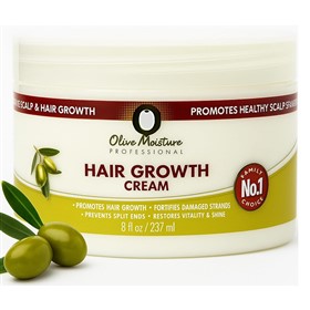 کرم تقویت رشد و ضخامت موی الیو مویسچر Olive Hair Growth حجم 237 میلی لیتر