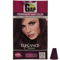 کیت رنگ موی گپ - شماره 7.5 - بلوند بنفش ماهاگونی - Gap hair color