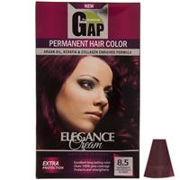 کیت رنگ موی گپ - شماره 8.5 - بلوند روشن بنفش ماهاگونی - Gap hair color