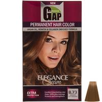 کیت رنگ موی گپ - شماره 8.73 - بلوند روشن نسکافه ای - Gap hair color