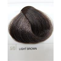 رنگ موی فشینلی - شماره 5.0 - قهوه ای روشن - fascinelle hair colour