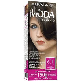 کیت رنگ مو آلتا مدا شماره 6.1 وانیلی Alta Moda hair color