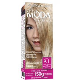 کیت رنگ مو آلتا مدا شماره 9.1 شنی Alta Moda hair color