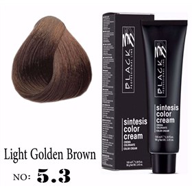 رنگ مو بلک پروفشنال لاین شماره 5.3 قهوه ای طلایی روشن Black Professional Line