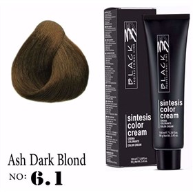 رنگ مو بلک پروفشنال لاین شماره 6.1 بلوند تیره خاکستری Black Professional Line