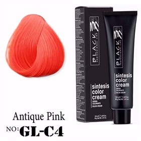 رنگ مو بلک پروفشنال لاین شماره GL-C4 صورتی آنتیک Black Professional Line