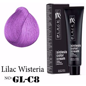 رنگ مو بلک پروفشنال لاین شماره GL-C8 سوسنی ویستریا Black Professional Line