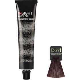 رنگ مو اینسایت مدل Insight Incolor شماره 5.77 قهوه ای روشن بنفش عمیق