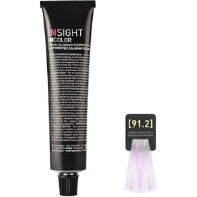 رنگ مو اینسایت مدل Insight Incolor شماره 91.2 بلوند روشن کننده مرواریدی