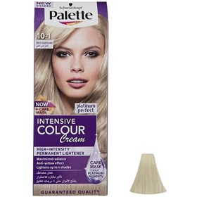 کیت رنگ مو پلت سری اینتنسیو شماره 10.1 بلوند نقره ای قطبی Palette Intensive