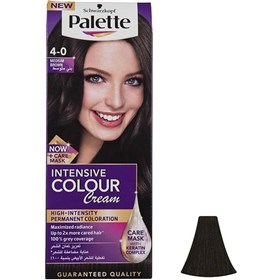 کیت رنگ مو پلت سری اینتنسیو شماره 4.0 قهوه ای متوسط Palette Intensive