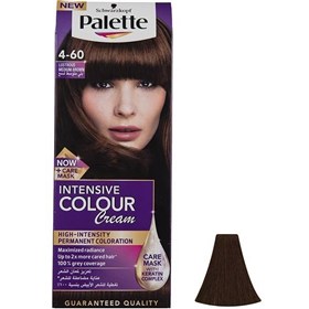 کیت رنگ مو پلت سری اینتنسیو شماره 4.60 قهوه ای متوسط درخشان Palette Intensive